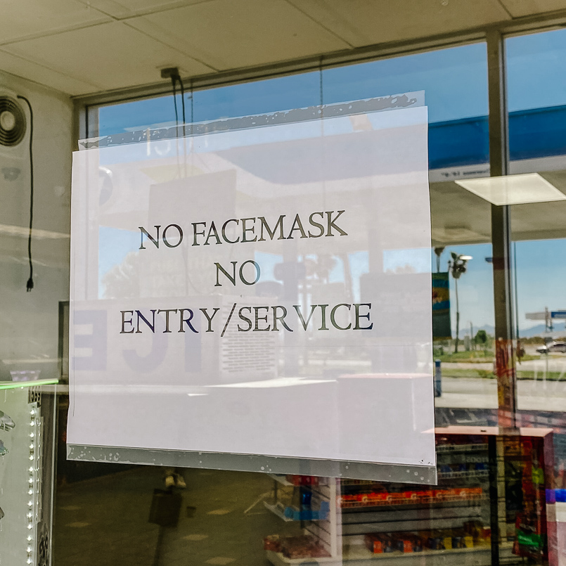 neverland caravan, travel trailer, casita, campe, rv, blog, humble and free, humbleandfree, face mask required