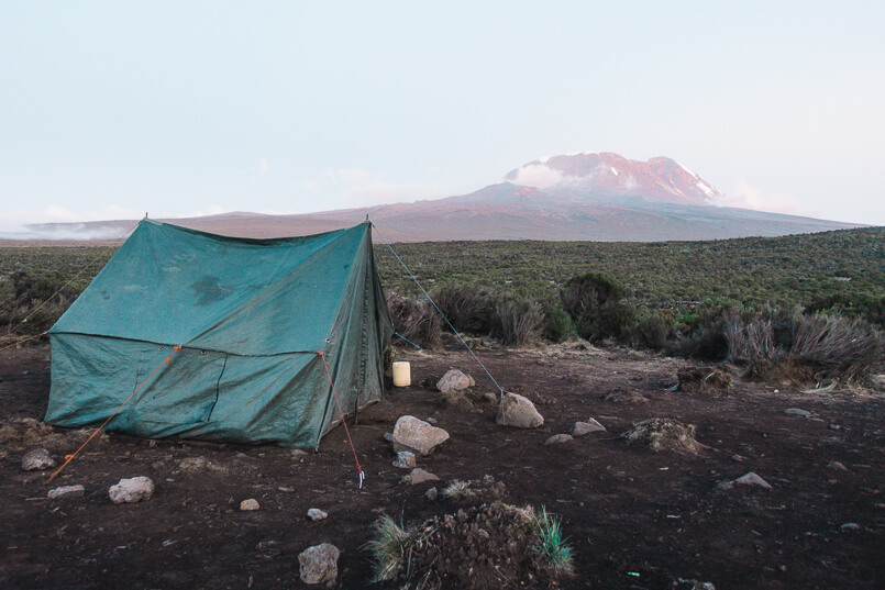 Kilimanjaro camping, camping tips for beginners, humble and free, blog, travel, glamping