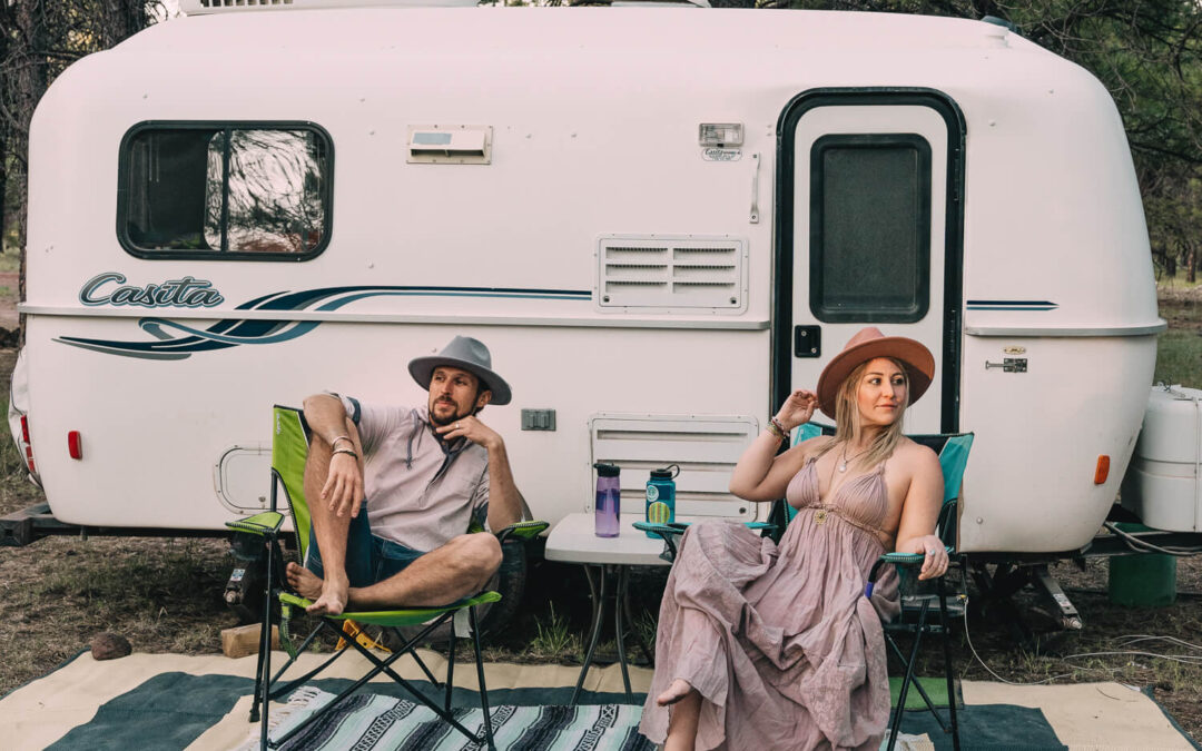 Finding our Neverland Caravan | picking up our travel trailer