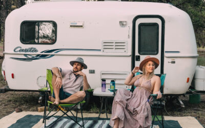 Finding our Neverland Caravan | picking up our travel trailer