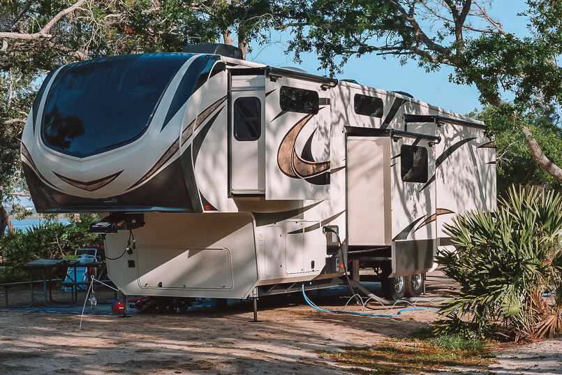 travel trailer slide outs, What type of camper right for you, Buying first Travel Trailer, Van, RV, Humble and free, blog travel, couple, adventure, ourdoors, humbleandfree