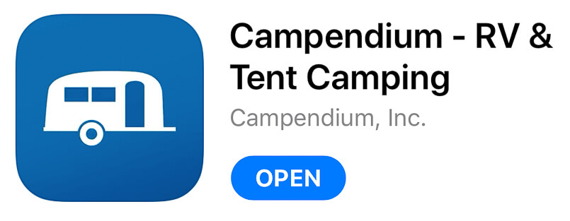 Campendium, iphone, Best app for RV travel, must have RV Apps, Best apps for travel, best apps for road trips, best apps for camping, humble and free, humbleandfree, travel blog