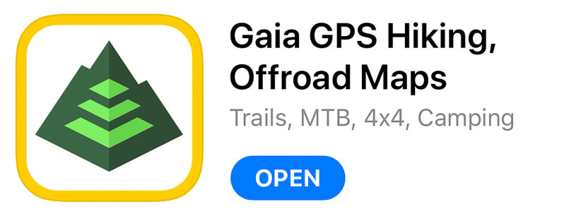 gaia gps app, iphone, Best app for RV travel, must have RV Apps, Best apps for travel, best apps for road trips, best apps for camping, humble and free, humbleandfree, travel blog