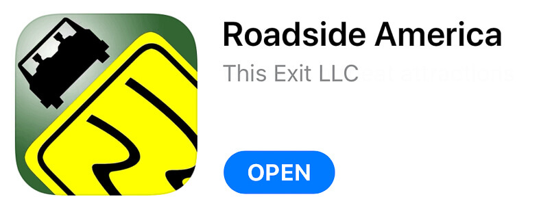 Roadside America, iphone, Best app for RV travel, must have RV Apps, Best apps for travel, best apps for road trips, best apps for camping, humble and free, humbleandfree, travel blog
