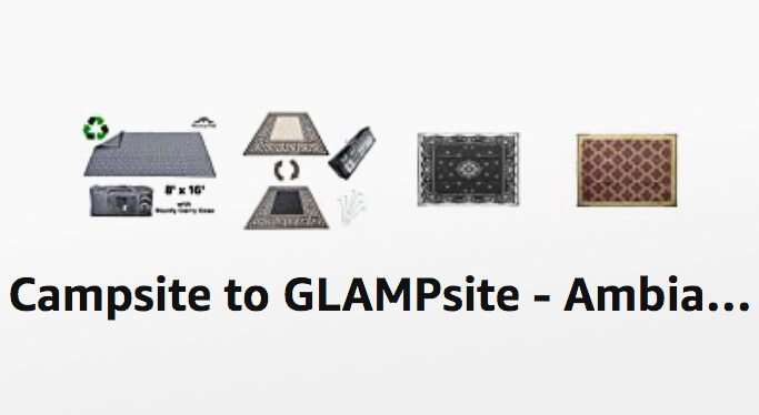 Campsite to GLAMPsite, Humble and Free, humbleandfree, camping, glamping, ambiance